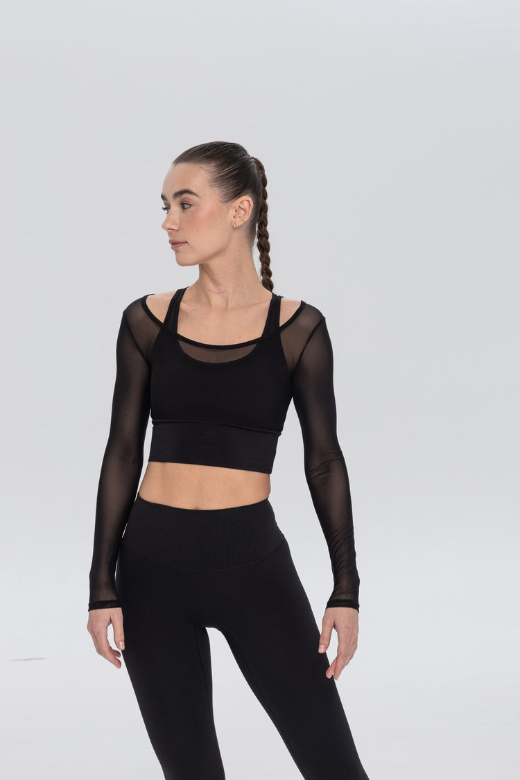 Топ Shy Black