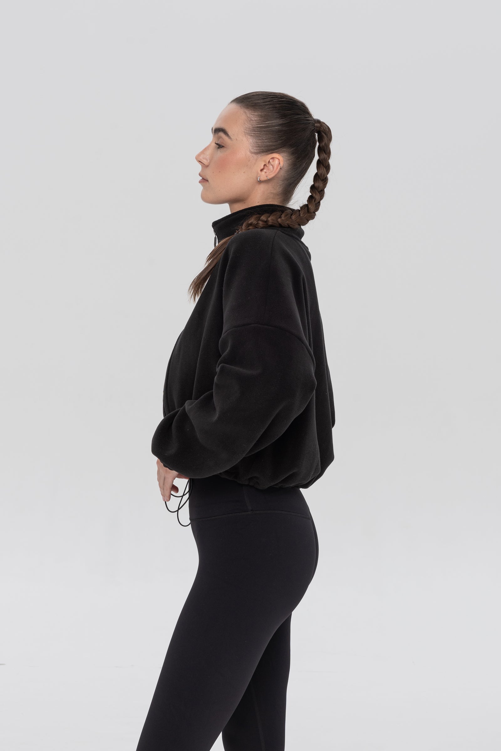 Кофта Zip Teddy Black