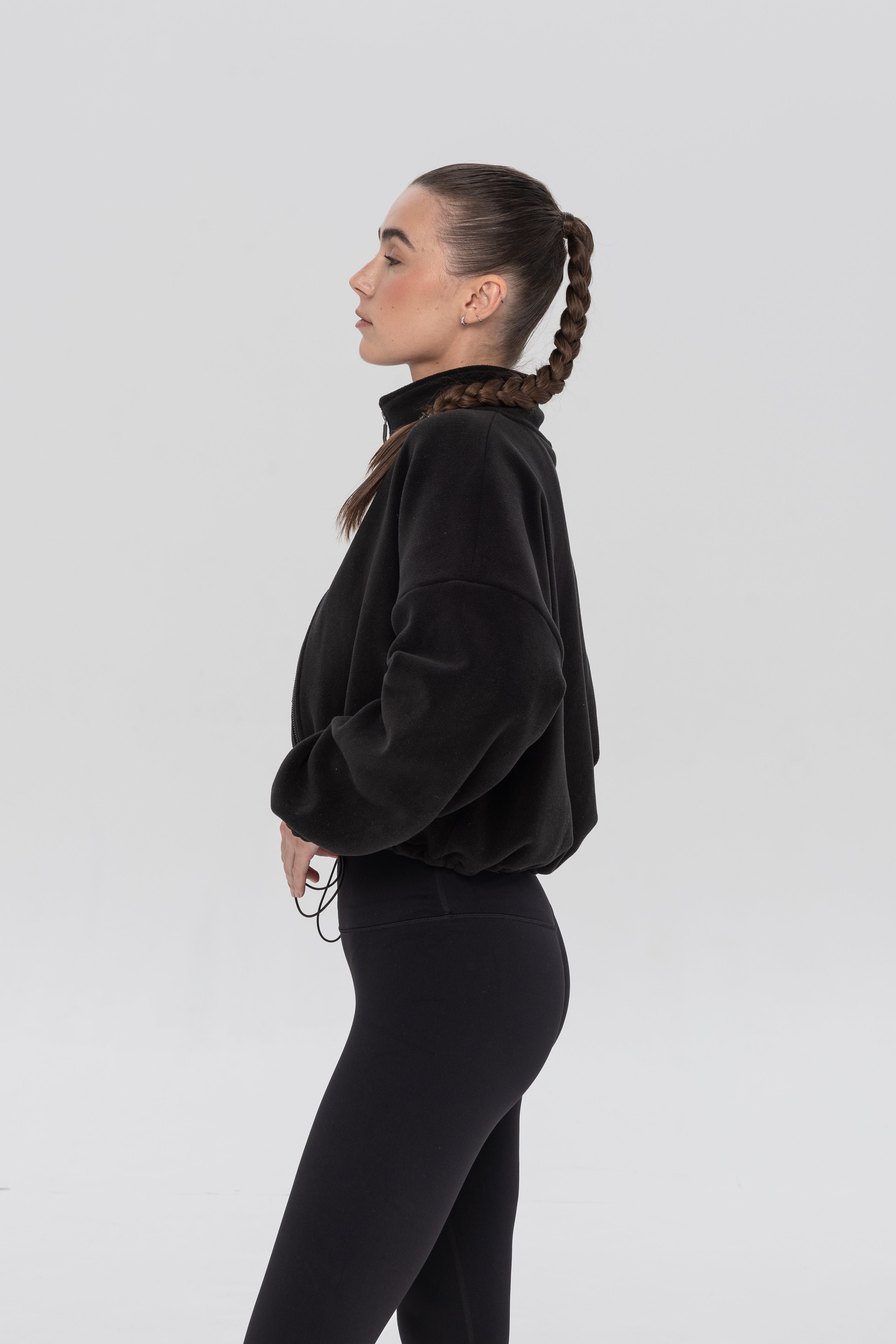 Кофта Zip Teddy Black
