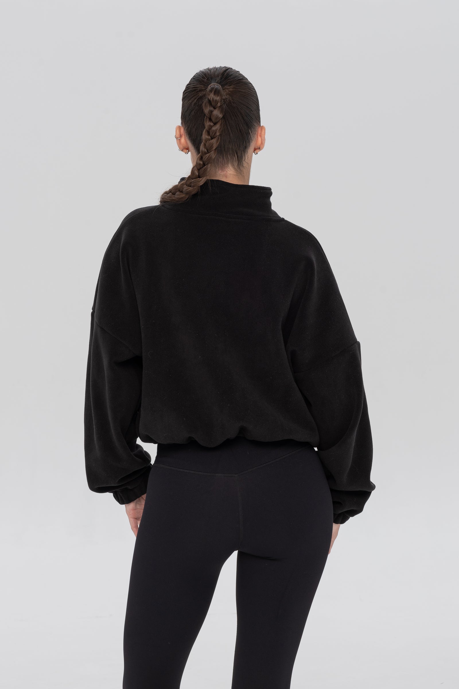 Кофта Zip Teddy Black