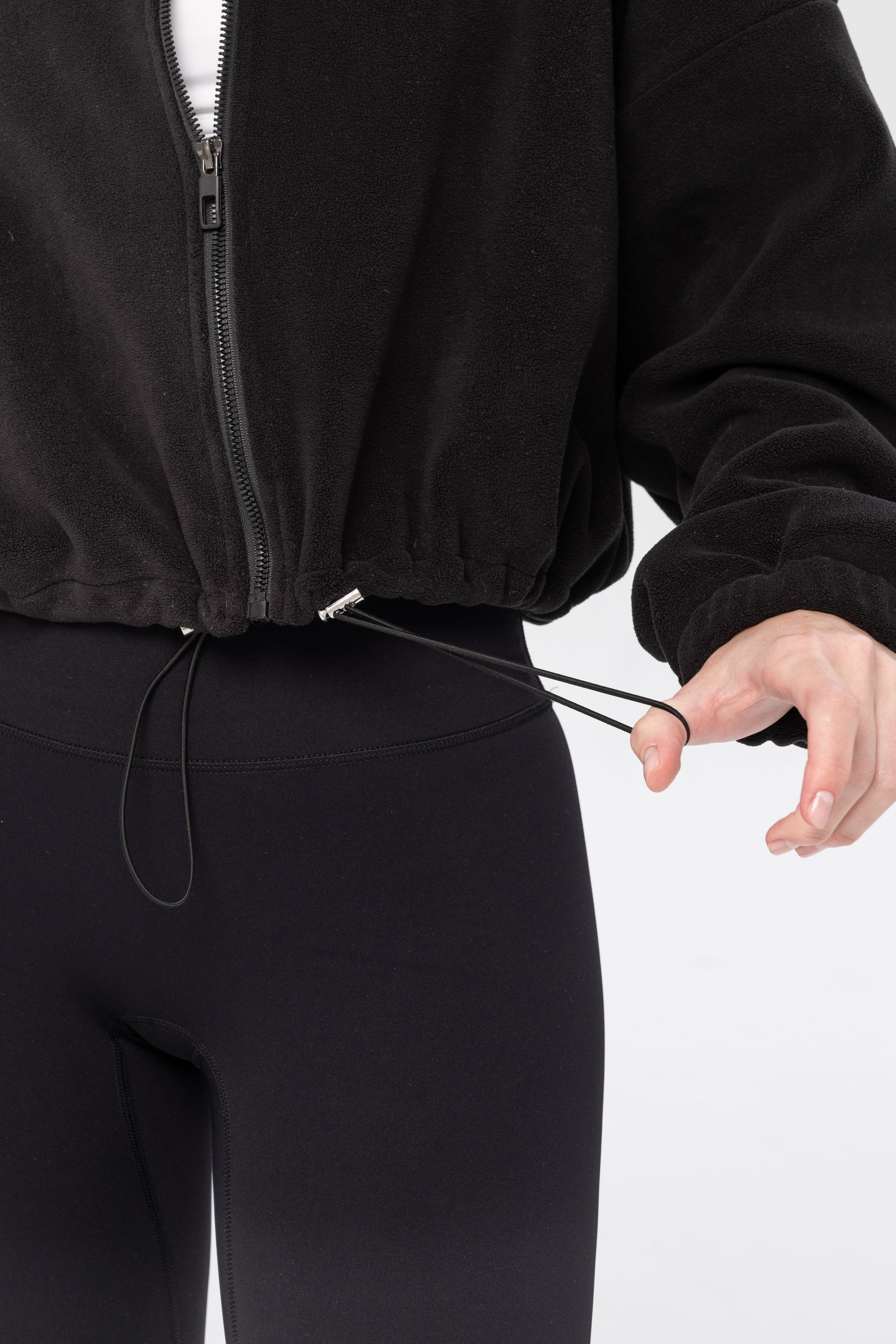 Кофта Zip Teddy Black