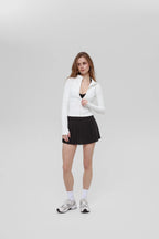 Кофта Zip Slim White
