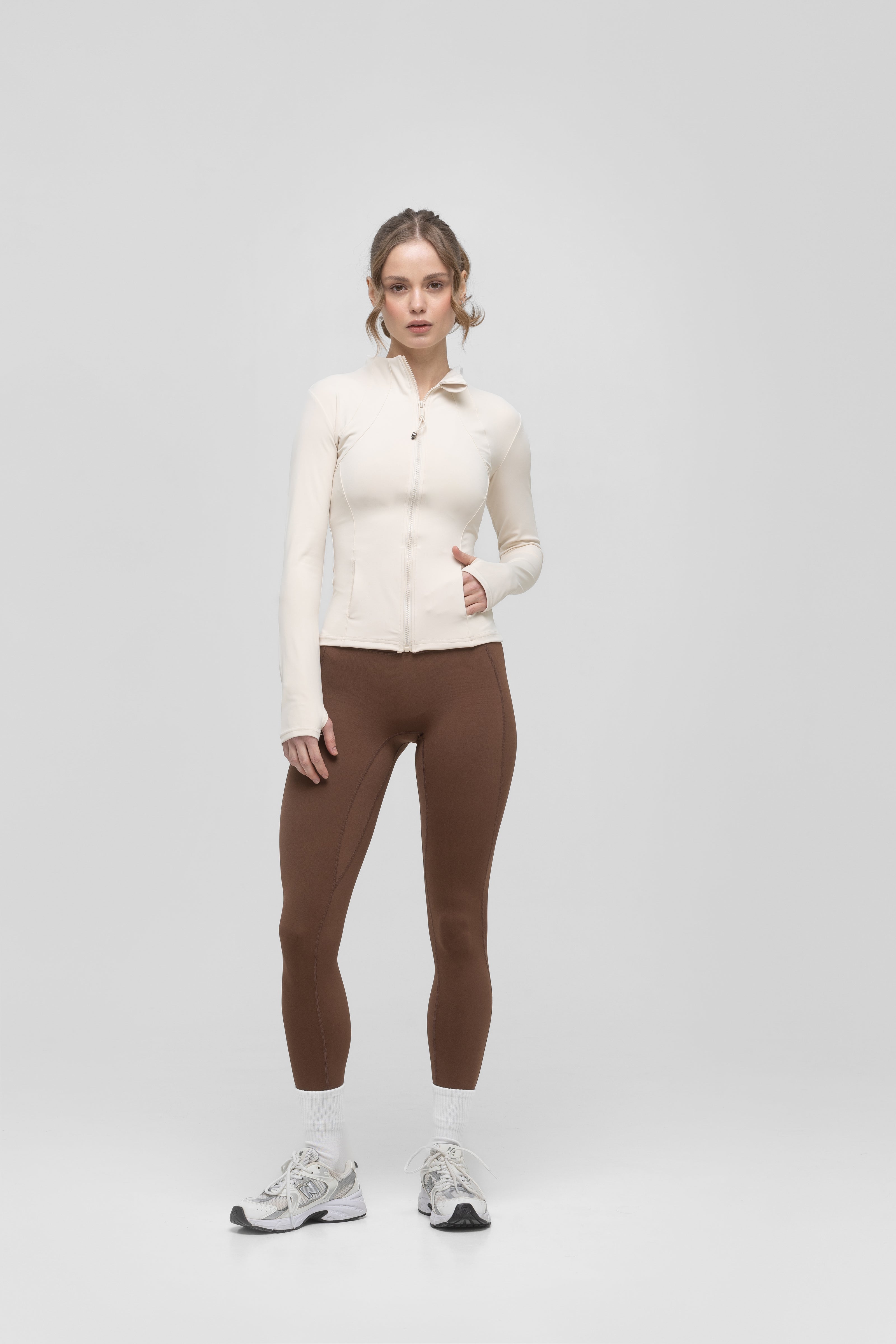 Кофта Zip Classic Milk