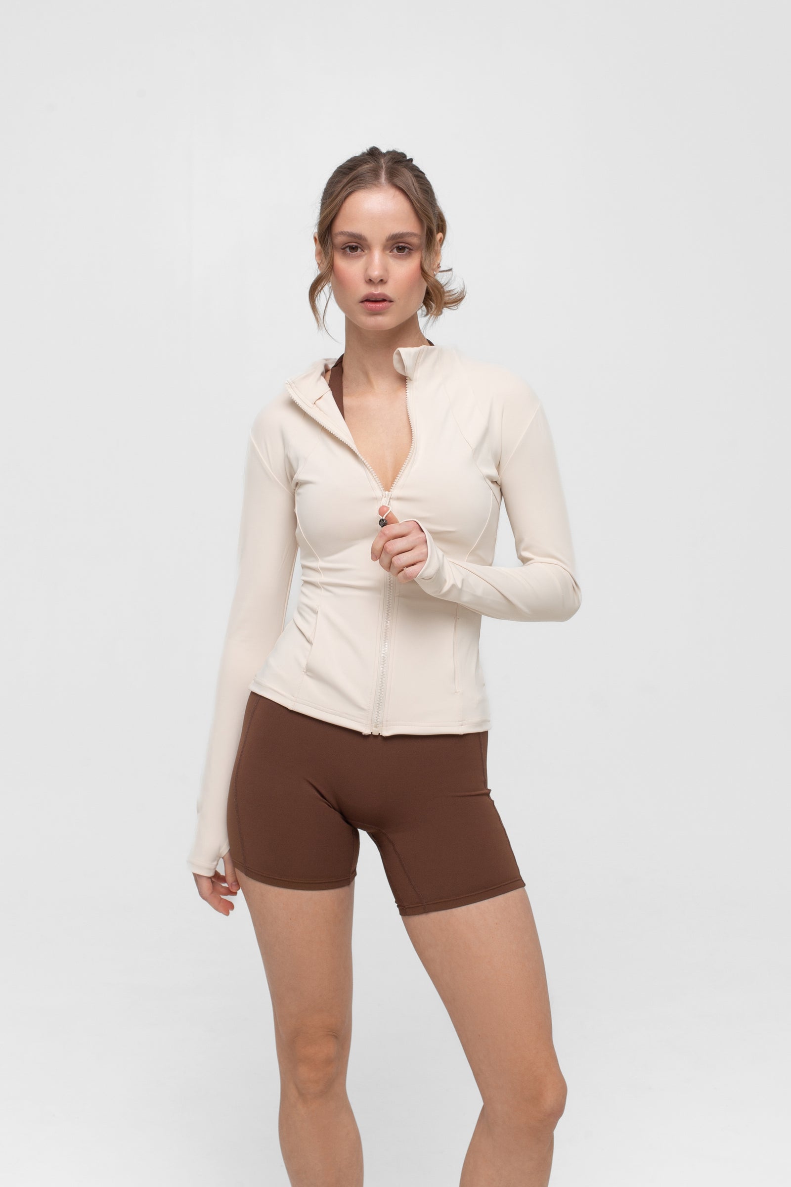 Кофта Zip Classic Milk